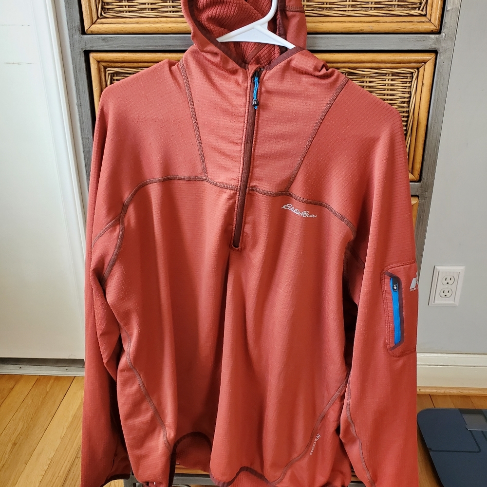 Eddie Bauer First Ascent R1 hoodie 1/4 zip pullover